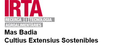 Logo IRTA Mas Badia Cultius Extensius Sostenibles